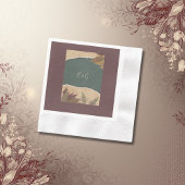 Vintage Hochzeit im boho-Stil Serviette