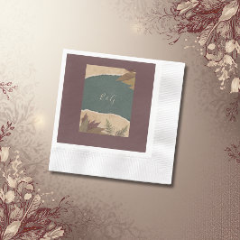 Vintage Hochzeit im boho-Stil Serviette