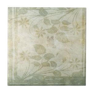 Vintage Hochzeit im Pastell-Blumenstil Fliese