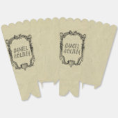 Vintage Hochzeit in grüner Schwarz Geschenkschachtel (Ungeklappt)