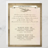 Vintage Hochzeit in Urlaubsort (Vorne/Hinten)