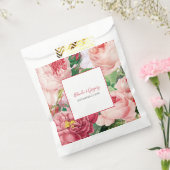 Vintage Hochzeit mit Blumen und Botanischem Rosen Geschenktütchen (Versiegelt)