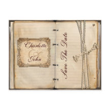 Vintage Hochzeit Save the Date