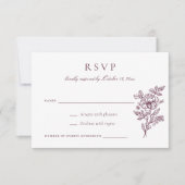 Vintage Hochzeit UAWG Einladung (Vorderseite)