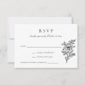 Vintage Hochzeit UAWG Einladung (Vorderseite)