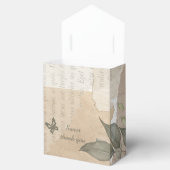 Vintage Hochzeit von Boho eucalyptus Geschenkschachtel (Geöffnet)