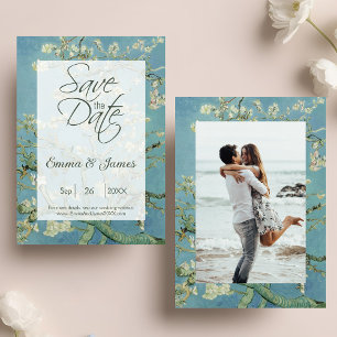 Vintage Hochzeit von Van Gogh Almond Save The Date
