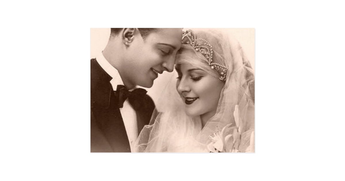 vintage_hochzeits_braut_und_brautigam_postkarte rfc469ea95919425f802db7c249933cfd_vgbaq_8byvr_630