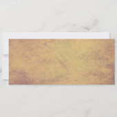 Vintage Hochzeits-Karten-Einladung IV -- Ära 40s Einladung (Rückseite)