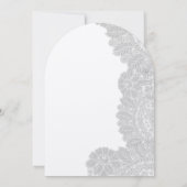 Vintage Hochzeitseinladungen Einladung (Rückseite)