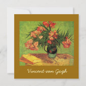 Vintage Hochzeitsfeier Einladung (Rückseite)