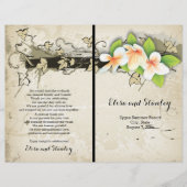 Vintage Hochzeitsfeier und Efeu (Vorderseite)