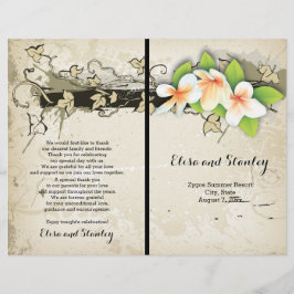 Vintage Hochzeitsfeier und Efeu