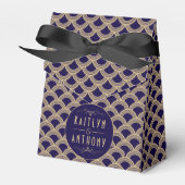 Vintage Hochzeitskollektion Art Déco Gatsby von 19 Geschenkschachtel (Vorderseite)