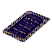 Vintage Hochzeitskollektion Art Déco Gatsby von 19 Magnet (Linke Seite)