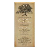 Vintage Hochzeitskollektion aus Altem Eichenbaum - Werbekarte (Vorne)