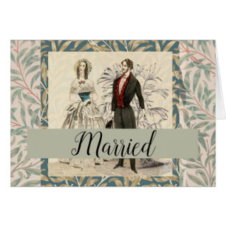 Vintage Hochzeitskunst von 1844