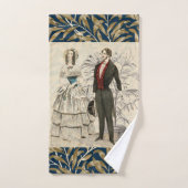 Vintage Hochzeitskunst von 1844 Badhandtuch Set (Handtuch)
