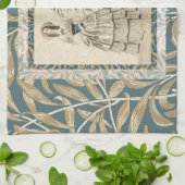 Vintage Hochzeitskunst von 1844 Geschirrtuch (Gefaltet)