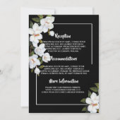 Vintage Hochzeitsprogramme Einladung (Vorderseite)