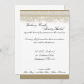 Vintage Hochzeitsreise Einladung (Vorne/Hinten)