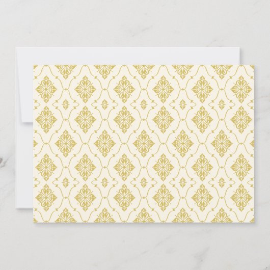 Vintage Hochzeitsreise mit dem Ausland Einladung (Rückseite)