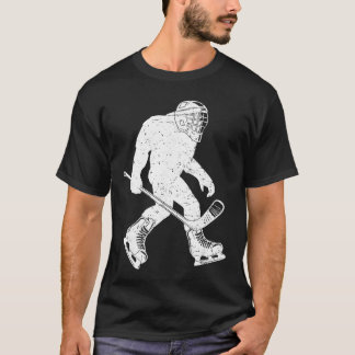 Vintage-Hockey-Sasquatch-Eishockey-Sport-lustiger T-Shirt