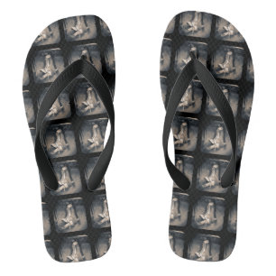 Vintage Hockey-Skate Badesandalen