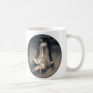 Vintage Hockey-Skate Kaffeetasse
