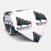 Vintage Hockey-Skate-Krawatte Krawatte (Gerollt)