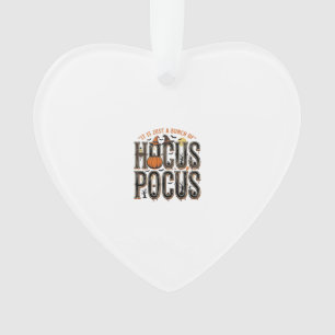Vintage-Hocus-Pocus-Halloween-Kürbis-Shirt-Design Ornament