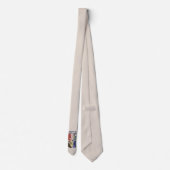 Vintage HOGWARTS™ Geprägtes Wappen Krawatte (Rückseite)