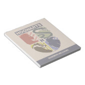 Vintage HOGWARTS™ Geprägtes Wappen Notizblock (angewinkelt)