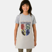 Vintage HOGWARTS™ gestempeltes Wappen Schürze (Insitu)