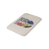 Vintage HOGWARTS™ Stamped Crest Badematte (Schrägansicht)