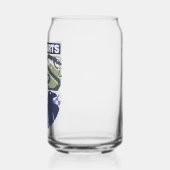 Vintage HOGWARTS™ Stamped Crest Dosenglas (Links)