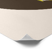 Vintage HOGWARTS™ Stamped Crest Poster (Ecke)