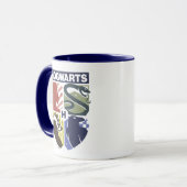 Vintage HOGWARTS™ Stamped Crest Tasse (Vorderseite Links)