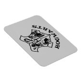 Vintage HOGWARTS™-Wappen Magnet (Rechte Seite)