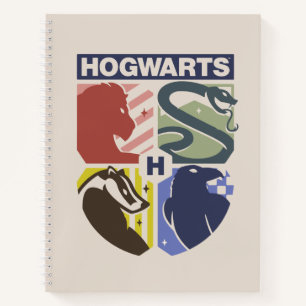 Vintage HOGWARTS™-Wappen Notizblock