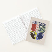 Vintage HOGWARTS™-Wappen Notizblock (Innenseite)