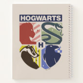 Vintage HOGWARTS™-Wappen Notizblock (Rückseite)