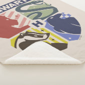 Vintage HOGWARTS™-Wappen Sherpadecke (3/4)