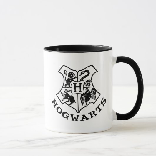 Vintage HOGWARTS™-Wappen Tasse (Rechts)
