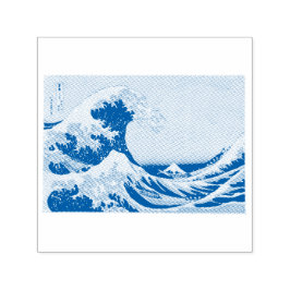 VINTAGE HOKUSAI UKIYO DRUCKRUBBER BRIEFMARKE PERMASTEMPEL