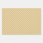 Vintage Holiday Geschenkpapier Set (Vorderseite 3)