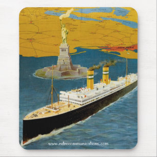 Vintage Holland-America-Mauspad Mousepad