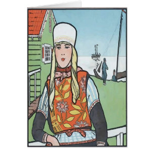 Vintage Holländische Girl