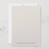 Vintage holländische Weihnachtskarte (Rückseite)