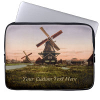 Vintage Holländische Windmühlen, kundenspezifische